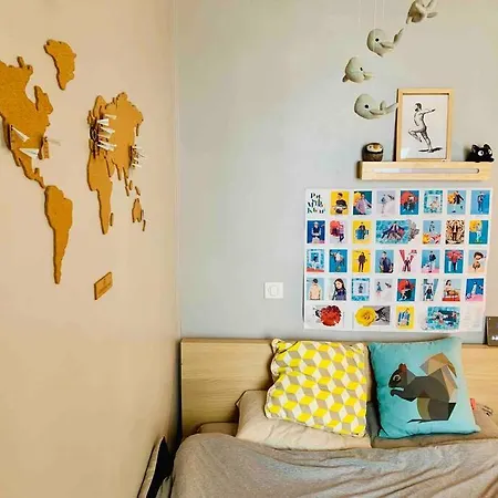 Artist Designed Flat In Area Montparnasse Apartment