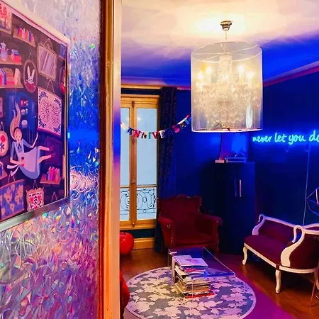 Artist Designed Flat In Area Montparnasse Apartment Paris