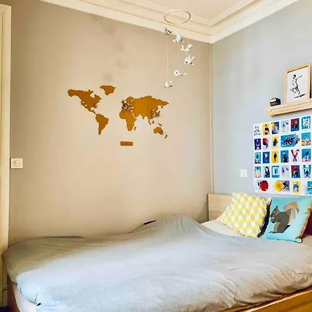 Artist Designed Flat In Area Montparnasse *